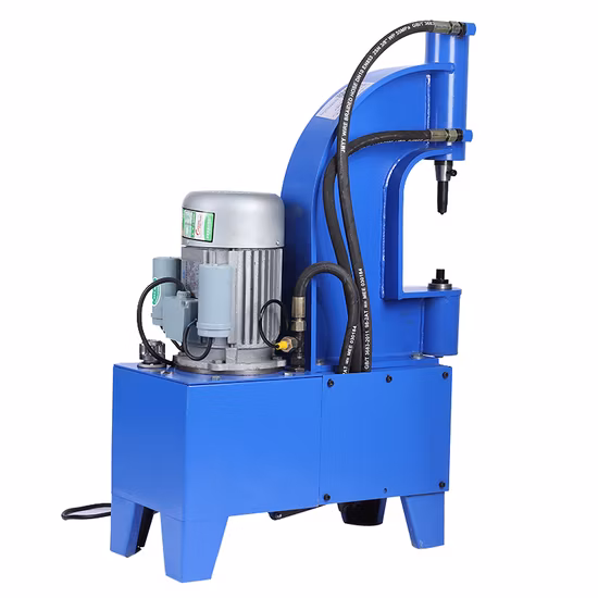 Máquina remachadora especial para todas las zapatas y pastillas de freno de camiones