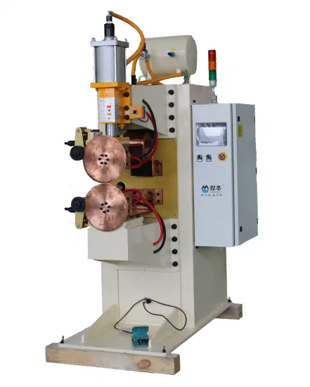 Máquina de soldadura de rodillos de media frecuencia de alta calidad y soldadora de costura y máquina de soldadura y soldadura por inversor y soldadura y máquina de soldadura por resistencia